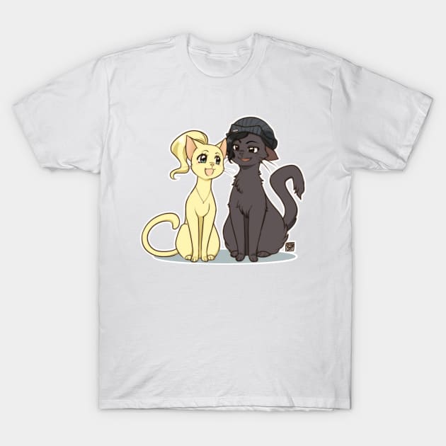 Bughead Cats T-Shirt by Otacat